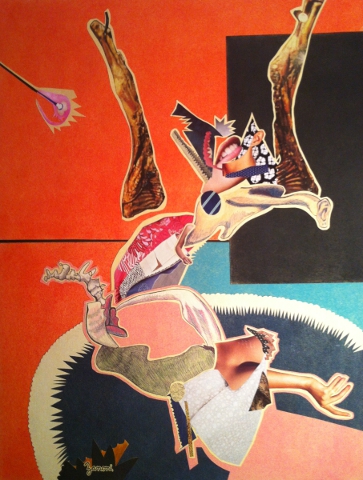 Study of Francis Bacon by Christopher Zanoni